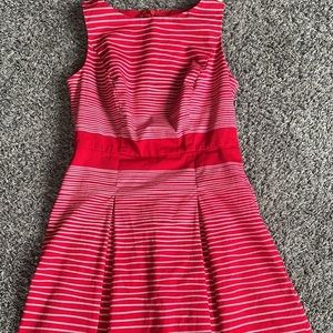 Talbots 4P Red Sailing Dress